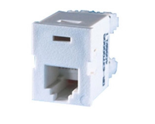 ORTRONICS  63700005               TracJack USOC six-position RJ25C, Fog White