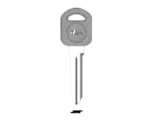 KABA ILCO CORP  B103-PT NP  IAX00000970              Vehicle Key Blank, Natural Brass, For General Motors