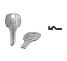 NATIONAL CABINET LOCK  D4292               Lock Key Blank, 5-Pin Tumbler, Brass