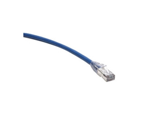 LEVITON  6D460-10L               eXtreme 6+ SlimLine Patch Cord, Category 6, 10-Feet, Blue