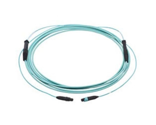 CORNING G757512QPNDDU100F        Pretium EDGE Solutions Trunk Cable, 50 µm multimode OM4 , MTP Connector to MTP Connector, 12 fiber, with 33/33 inch legs, pulling grip one side, 100 ft