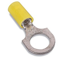 THOMAS & BETTS  RC333-SC               Nylon Insulated Ring Terminal Wire Range 12-10 Bolt Hole #6