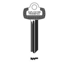 KABA ILCO CORP  1A1TE1 NS A30  IAR00000423              Key Blank, Look-Alike, Natural Nickel Silver, 5 Price Group, For Best/Falcon TE KW