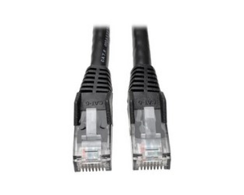 TRIPP LITE N201-035-BK        Premium Cat6 Gigabit Snagless Molded UTP Patch Cable, 24 AWG, 550 MHz/1 Gbps RJ45 M/M , Black, 35 ft.