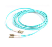 CORNING  050502Q5120005M               Standard LC Duplex MM / Standard LC Duplex MM, OM4 50um, 2F, Zipcord Riser, Standard Aqua Jacket 5 Meters