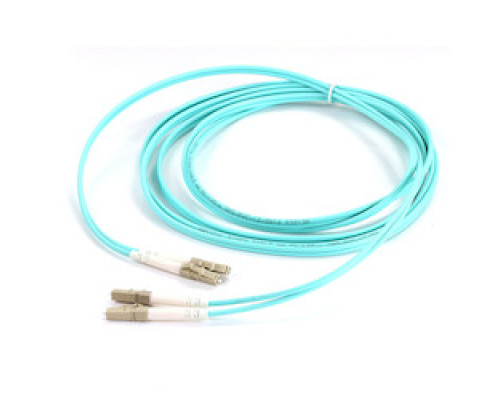CORNING  050502Q5120005M               Standard LC Duplex MM / Standard LC Duplex MM, OM4 50um, 2F, Zipcord Riser, Standard Aqua Jacket 5 Meters