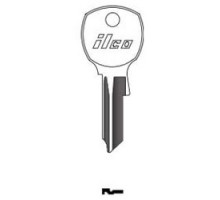 KABA ILCO CORP  1646 NP A03  AA00019472              Cylinder Lock Key Blank, Brass, Nickel Plated, 3 Price Group, For USPS