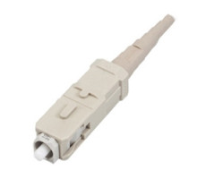 CORNING 95-000-40        Unicam Standard-performance Connector, SC, 62.5 µm Multimode OM1 , Ceramic Ferrule, Logo, Single Pack, Beige Housing, Beige Boot