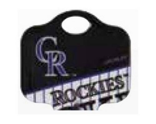 KABA ILCO CORP  SC1-MLB-ROCKIES A46               Decorative Key Blank, MLB Team Key, Schlage, Rockies Logo, SC1 Keyway, 46 Price Group