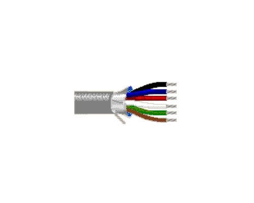 BELDEN  9537 060500               Multi-Conductor - Computer Cable for EIA RS-232 Applications 7 24 AWG PVC FS PVC Chrome