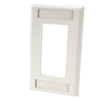 ORTRONICS 40300270-88        Stylistics GFI Cover Plate single gang , Cloud White