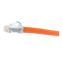 COMMSCOPE SYSTIMAX SOLUTIONS  CPCSSX2-06F003  CPCSSX2-06F003              Patch Cord, Unshielded, 360GS10E Solid Cordage Modular Cable, RJ45 Connector, Non-Plenum, 300 Volt, 0.3 Ohm, 4-Pair, 3’ Length, Copper Alloy, Polycarbonate, Orange