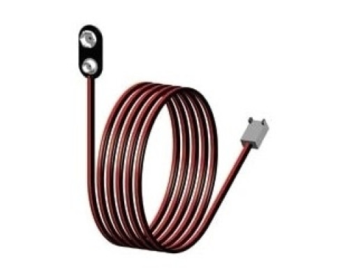 TIMBERLINE  RL-APC-9VJ-10               Electronic Cabinet Lock Power Cord, Jumper Port, 10’ Length, With 9 Volt Battery