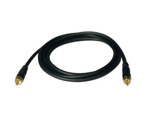 TRIPP LITE A060-006        RF Digital Coax Gold Audio Cable RCA M/M , 6-ft.
