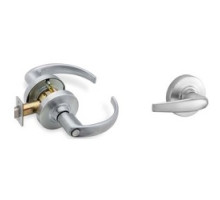 SCHLAGE ALLEGION BRAND  ND80JDEU ATH 626 RX        Electronic Door Lock, Keyed, Unlocked, Request-to-Exit Feature, Athens Lever, 2-3/4