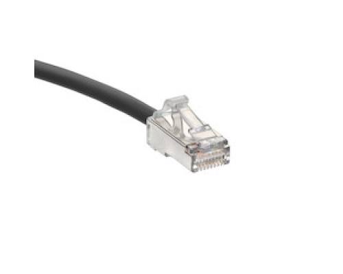 LEVITON  H6A10-3E               PATCH CORD MOD 28-4PR STRD FTPCAT6A T568A/B HIGH-FLEX 3FT  BLACK