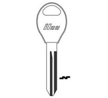 KABA ILCO CORP  DA34 NP A04  IAF01627002              Vehicle Key Blank, Brass, Nickel Plated, 4 Price Group, For Nissan