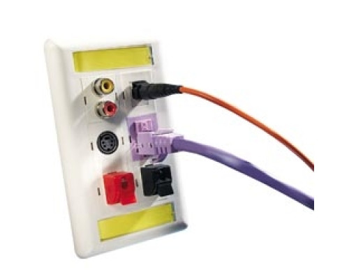 ORTRONICS 42100002-13        TracJack Blank Modules package of ten , Electrical Ivory