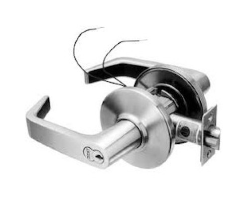 BEST ACCESS SOLUTIONS  9KW-3-7-DEU-15-D-S3-626               Electrified Lock, Electrically Unlocked, Contour/Angle Return, 7-Pin, 24 Volt DC, 3-1/2