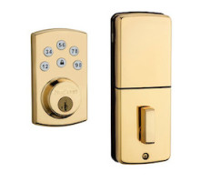 KWIKSET  9250 TRS L03 SMT RBP 4AL RCS  992500-001              9250 TRS L03 SMT RBP 4AL RCS ADJ BS,KEYPD,LIFETIME BRASS  SGL CYL,SMRTKY