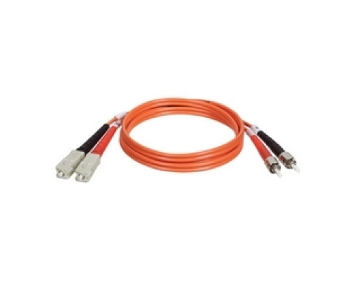 TRIPP LITE N304-003        Duplex Multimode 62.5/125 Fiber Patch Cable SC/ST , 1M 3-ft.
