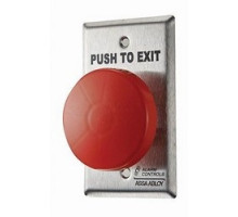 ALARM CONTROLS  TS-21RPN               Pushbutton, 1-Gang, Mushroom, 1NO+1NC, 2 to 60 Second, 35 VAC, 10A, 2-1/2