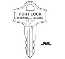 FORT LOCK NATIONAL CABINET  KS900        Lock Key Blank, For 29000 Series 5 Disc Tumbler Lock