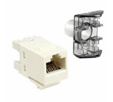 COMMSCOPE  1-1375055-3               Jack, SL110, RJ45, CAT6, A.White