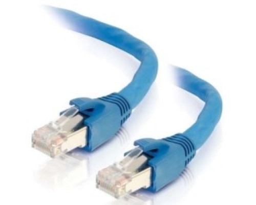 C2G  CG43169  CG43169              Ethernet Network Patch Cable, Snagless, SSTP, Cat 6, RJ45 Male to RJ45 Male, 4-Pair 23 AWG Solid Conductor, 100’ Length, Blue