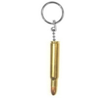 PRO-LOK  K300               Bullet Key Chain, 30-06 Brass Shell, Copper Tip, With 1