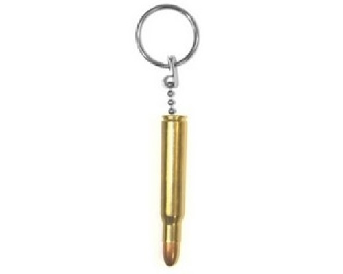 PRO-LOK  K300               Bullet Key Chain, 30-06 Brass Shell, Copper Tip, With 1