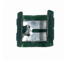 THOMAS & BETTS  RSK401               One-piece Grounding Connector, Shield Diameter Range 5.13mm-7.62mm, Color Green, Copper, Tin Plated, Polyester Insulation