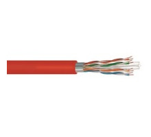 COMMSCOPE UNIPRISE SOLUTIONS UN874029604/10 CS34P RED C6 4/23 F/UTP RL 1KFT       CS34P Category 6 F/UTP Cable, plenum, red jacket, 4 pair count, 1000 ft 305 m length, reel