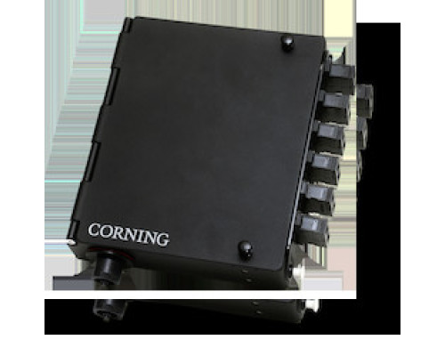 CORNING SPH-12OTS-12E7H        Integrated Single-Panel Housing12 F, bottom-mounted OptiTip adapters, front-mounted SC duplex adapters, 50 um multimode OM3