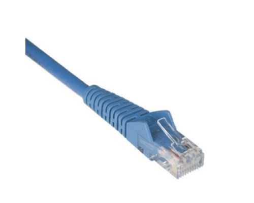 TRIPP LITE N201-002-BL        Cat6 Gigabit Snagless Molded Patch Cable RJ45 M/M - Blue, 2-ft.