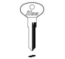 KABA ILCO CORP  73VB NP A03  AF44903002              Vehicle Key Blank, Brass, Nickel Plated, 3 Price Group, For Audi, Porsche, Volkswagen