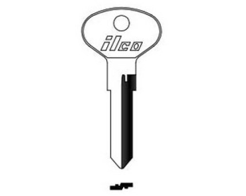 KABA ILCO CORP  73VB NP A03  AF44903002              Vehicle Key Blank, Brass, Nickel Plated, 3 Price Group, For Audi, Porsche, Volkswagen