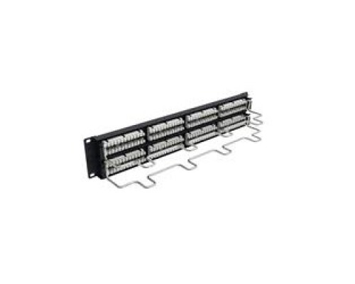 COMMSCOPE ENTERPRISE SOLUTIONS 760180018 CPP-5E-DM-2U-48       Uniprise Panel, Universal Cat5E, 2U, 48 Port, 88.90mm 3.50in H, 482.60mm 19in W, 119.38mm 4.70in D, Black Finish