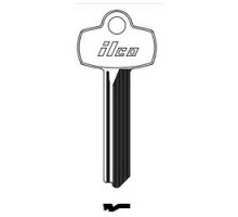 KABA ILCO CORP  A1114G NP A04               Cylinder Lock Key Blank, Brass, Nickel Plated, 4 Price Group, For Best