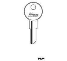 KABA ILCO CORP  C1041C NP A08  AA28302402              Cylinder Lock Key Blank, Brass, Nickel Plated, 8 Price Group, For Chicago