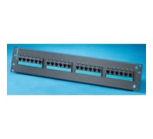 ORTRONICS  PSD66U24               Clarity 6 24-port Category 6 patch panel, six-port modules, 19