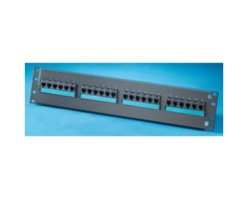 ORTRONICS  PSD66U24               Clarity 6 24-port Category 6 patch panel, six-port modules, 19