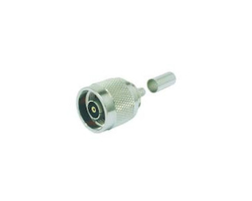 TIMES MICROWAVE TC-200-NM-RP 3190-959       N-MALE PLUG CRIMP CONNECTOR FEMALE PIN