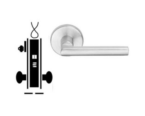 SCHLAGE ALLEGION BRAND  L9092TEU LATA 626 RH        Door Mortise Lock, Keyed, Electrically Unlocking, E Keyway, Right Hand, 2-13/16