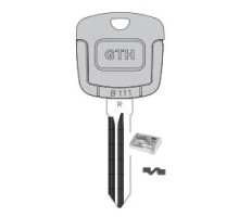 KABA ILCO CORP  EK3P-B111 NP A62 KIT1  AX00004820              Vehicle Key Kit, R, Electronic Key, Cloning Tool, Brass, Nickel Plated, 62 Price Group, For General Motors, Saturn, Suzuki Automobile