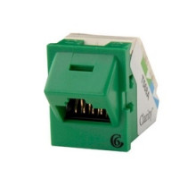 ORTRONICS  TJ645-45               Clarity 6 Angled TracJack, T568A/B, 45 degree, Green