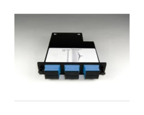 ORTRONICS  M2SCD12-09               Momentum 2 Cassette, single-mode fiber, 1U, 12 fibers, SC duplex connectors
