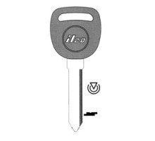 KABA ILCO CORP  B99-PT NP  IAX00000703              Vehicle Key Blank, Transponder Key, Natural Nickel Silver, For General Motors