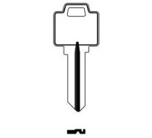 KABA ILCO CORP  P1555-NS NS A29               Key Blank, Look-Alike, 5-Pin, Natural Nickel Silver, 4 Price Group, For Weiser