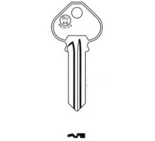JMA USA  RUS-5E BR 1               Door Key Blank, RU46, Brass, For Russwin